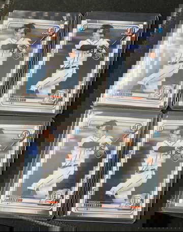 Spencer Torkelson 2020 Bowman Draft chrome base x 4 lot