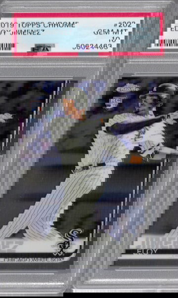 2019 Topps Chrome Eloy Jimenez PSA 10