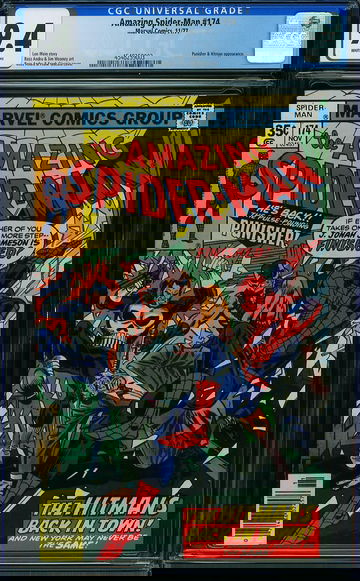 AMAZING SPIDER-MAN #174, CGC 9.4 NM