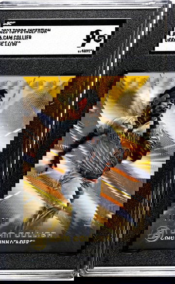 2023 Topps Inception #86 Cam Collier Orange /50 SGC 9