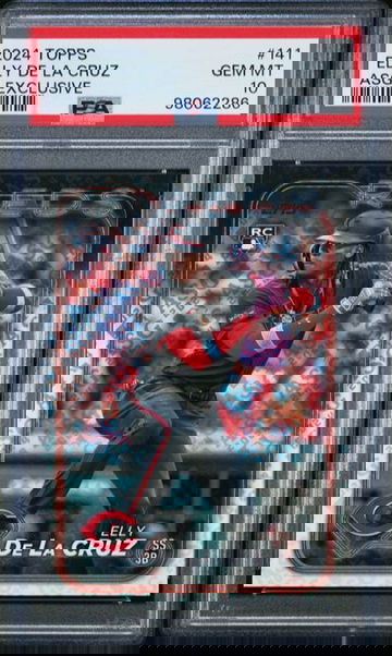 2024 Topps Elly De La Cruz All Star Game Foil PSA 10