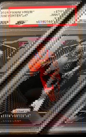 2019 Panini Prizm #274 Kevin Porter Jr RC Rookie PSA 9 Mint Rockets