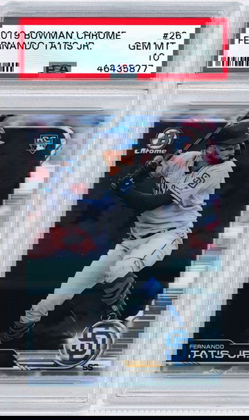 Fernando Tatis Jr 2019 Bowman Chrome PSA 10