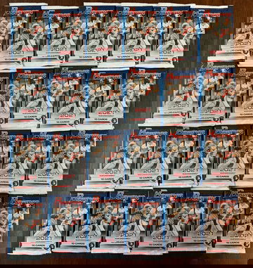 Lot of (24) 2021 Bowman Mega Box BASE Packs