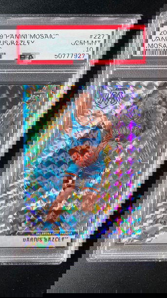 2019 Mosaic Darius Bazley Mosaic Prizm PSA 10