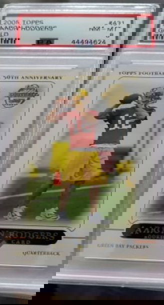 2005 Topps Gold Aaron Rodgers 