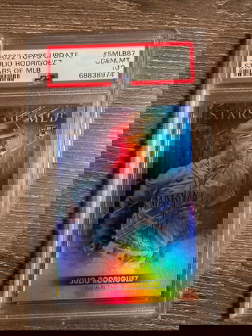 2022 Topps Update Julio Rodriguez Stars of MLB #SMLB-87 PSA 10 GEM MT