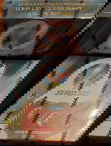 2019-2020 PANINI SELECT SOCCER UEFA EURO 2020 HOBBY BOX LOT OF 2