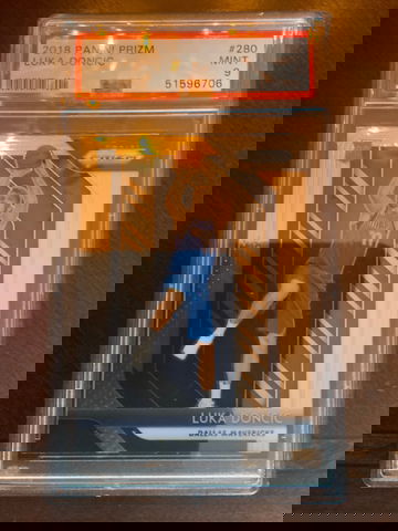 2018 panini prizm Luka doncic psa 9
