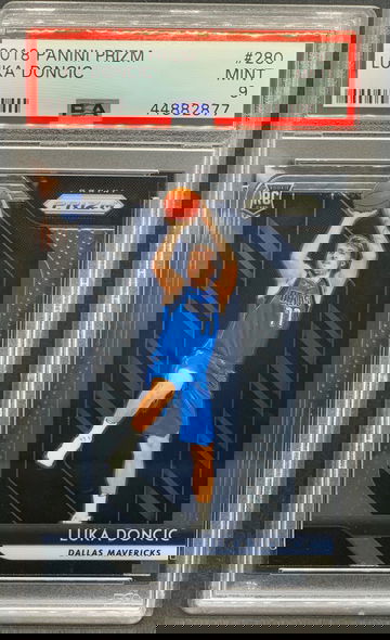Luka Doncic 2018 Panini Prizm #280 Rookie PSA 9
