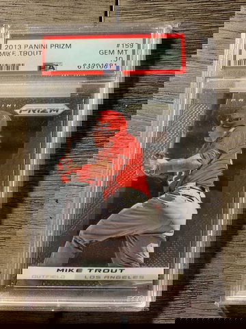 2013 Panini Prizm Mike Trout PSA 10