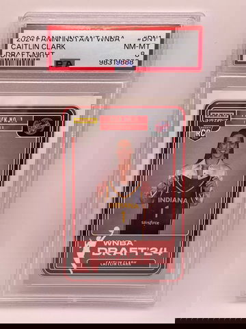 2024 Panini Instant WNBA Caitlin Clark PSA 8