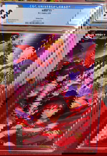 RWBY #7 - CGC 9.8 - Rare Variant Derrick Chew Cover