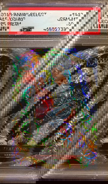 Trae Young 2018 Select Scope Prizm PSA 10