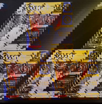 3 Mega Boxes '20 '21 Panini Select Mega Box NBA Basketball 