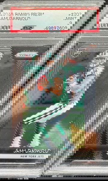 2018 Sam Darnold Panini Prizm Rookie RC - PSA 9 Mint