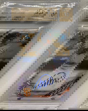 2019 Bowman Chrome Marco Luciano Auto