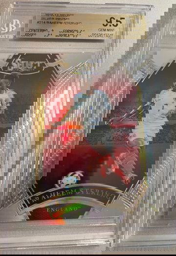 2016-17 Select Raheem Sterling Silver Prizm Holo BGS 9.5