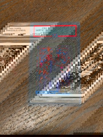 1992 Topps Shaq PSA 10