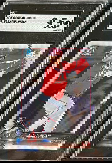 2018 BOWMAN CHROME #1 SHOHEI OHTANI SGC 9.5 RC