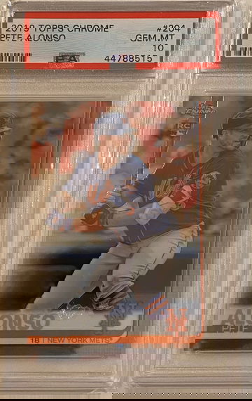 2019 Chrome Pete Alonso