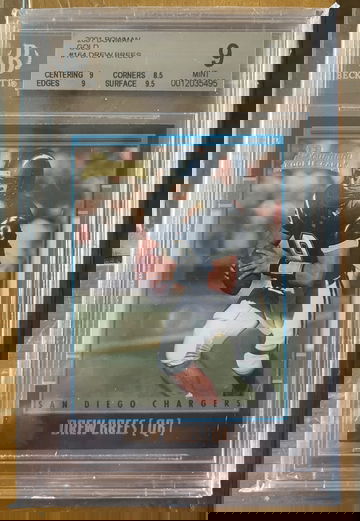 2001 Bowman Drew Brees Gold BGS 9