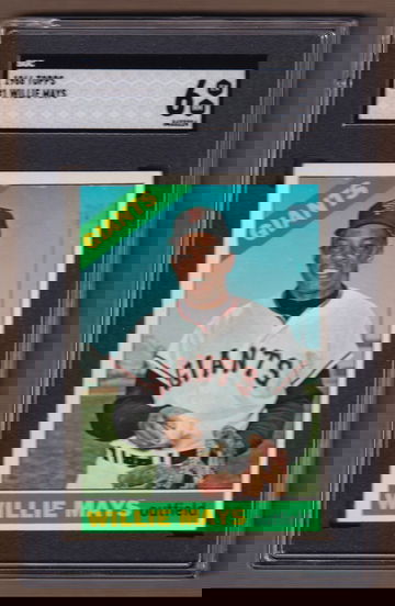 1966 Topps #1 Willie Mays SGC 6