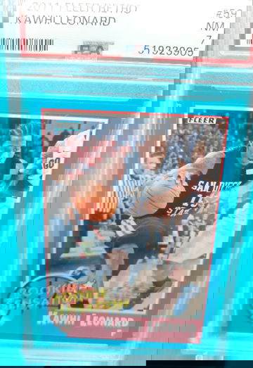 2011 Fleer Retro #59 Kawhi Leonard PSA 7