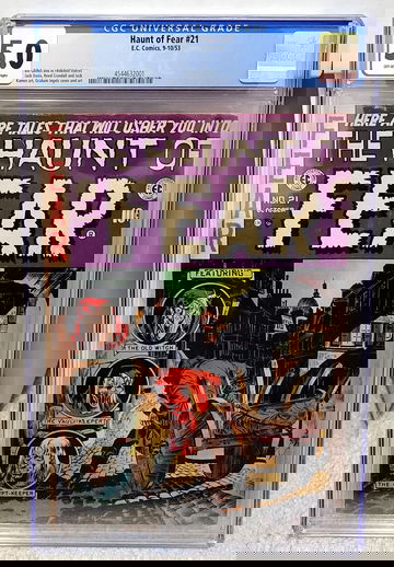 Haunt of Fear #21 (1953) CGC 5.0 - Precode Horror EC Comics