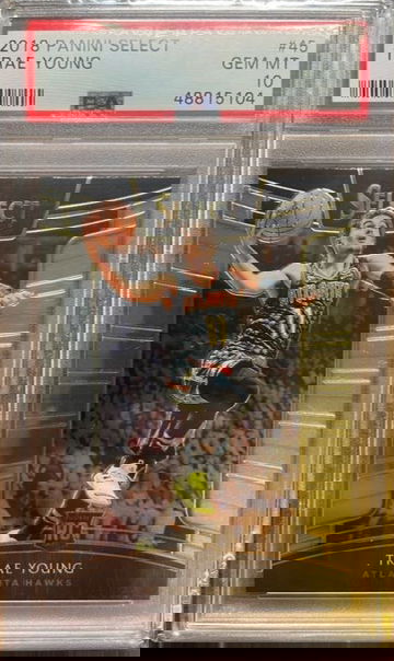 2018 Panini Select #45 Trae Young PSA 10 GEM MINT