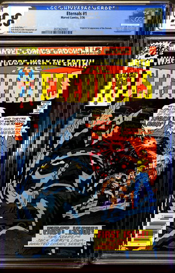 Marvel The Eternals #1 🔥 Origin & 1st Appearance of Eternals 🔥 CGC 9.8 - White