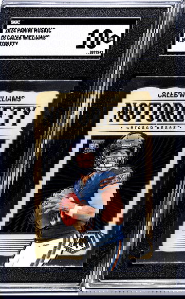 2024 Panini Mosaic #18 Caleb Williams Notoriety SGC 10