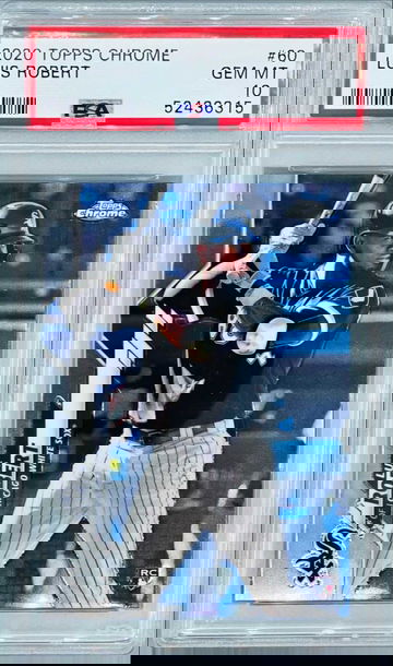 Luis Robert 2020 Topps Chrome #60 Base Rookie PSA 10