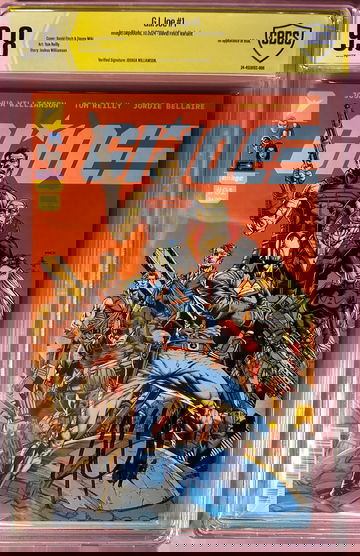 GI JOE #1 2024 IMAGE SKYBOUND CBCS SS 9.8 Signed by Williamson Cvr D Finch