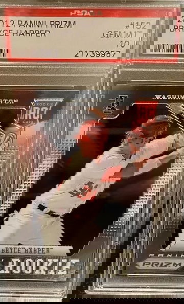 2012 Prizm Bryce Harper RC PSA 10