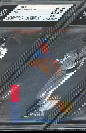  1993 UPPER DECK SP #279 DEREK JETER ROOKIE BGS 8.5 NM-MT+ RC