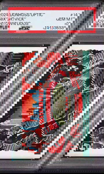 2024 Optic Michael Penix Jr. and Michael Vick Rookie Downtown Duos - PSA 10