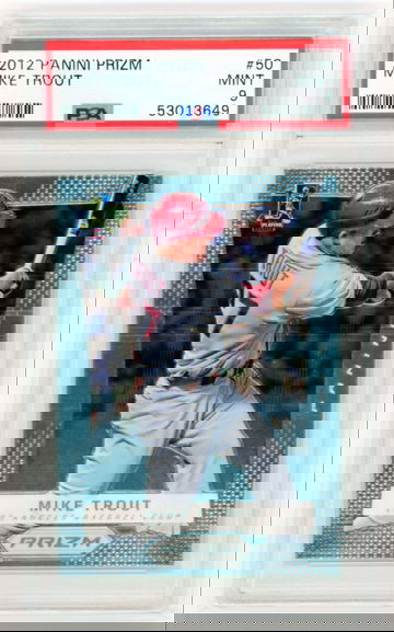 2012 Panini Prizm #50 Mike Trout PSA 9 MINT!