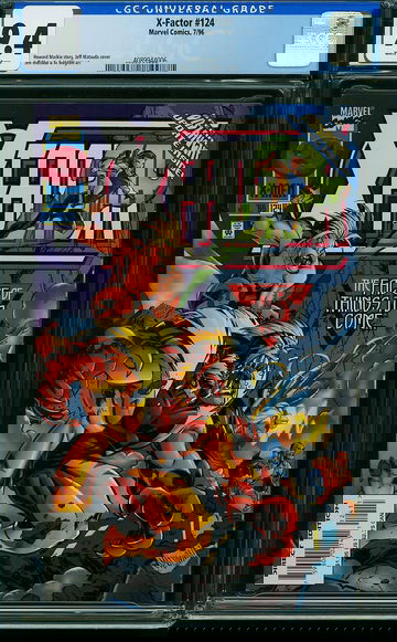 X-FACTOR #124, CGC 9.4 NM