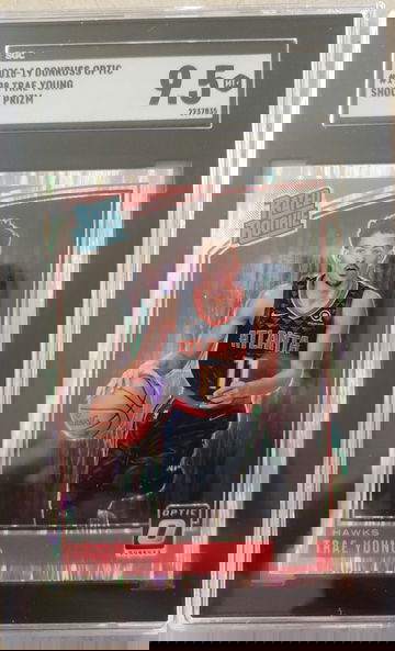 Trae Young 2018 Optic Shock RC SGC 9.5 