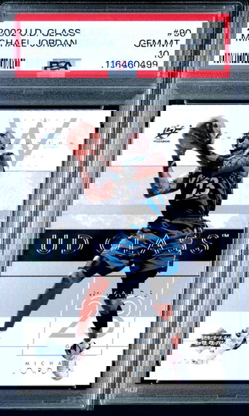 2002 Upper Deck Michael Jordan U.D. Glass PSA 10 pop: 227