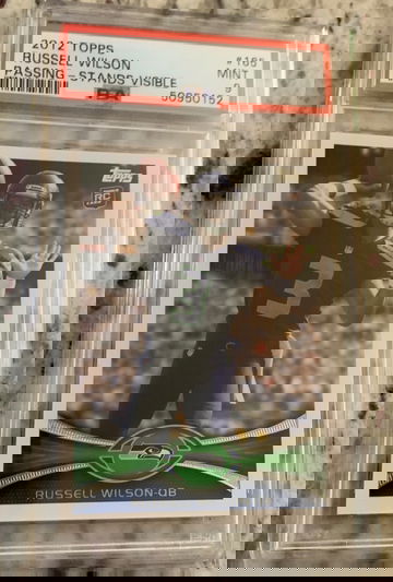 2012 topps Russell Wilson psa 9 #165