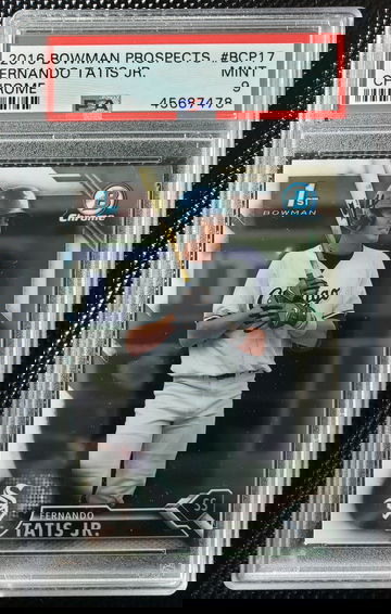 2016 Bowman Chrome Fernando Tatis Jr PSA 9