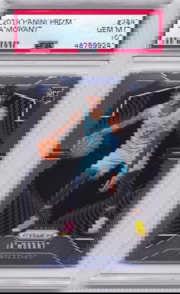 2019 Prizm Ja Morant PSA 10