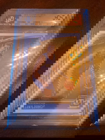 2018 optic Luka doncic bgs 9.5