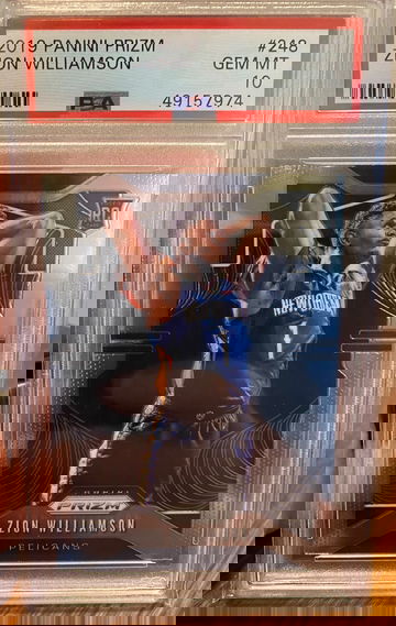 Zion Williamson Prizm #248 RC PSA 10