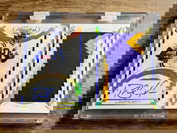2021 Randy Moss Panini Flawless Booklet Patch Auto Gold 1/10 SEALED Veterans Vertical Autograph SP