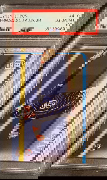 2019 Topps Fernando Tatis Jr 410 PSA 10