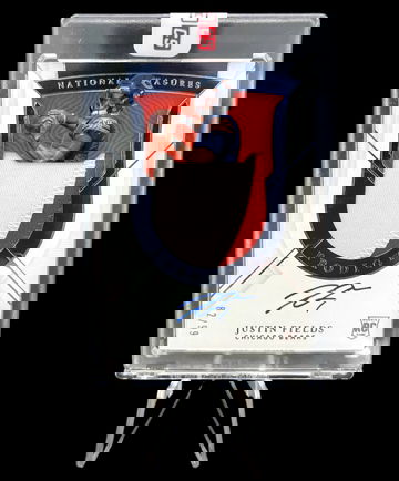 2021 Panini National Treasures Justin Fields Prodigy Patch Auto RPA  /99 Bears