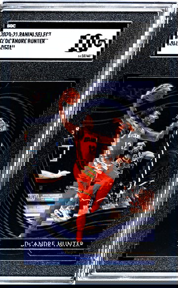 2020 Select #242 De'Andre Hunter Courtside SGC 10